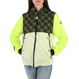 Ladies Open Yellow Taanlo Hooded Windbreak Jacket, Brand Size 0 (X-Small)