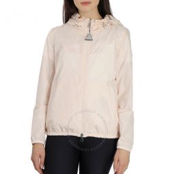 Ladies Parillons Rain Jacket In Pastel Pink, Brand Size 4 (X-Large)
