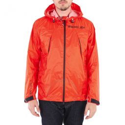 Mens Bright Orange Mezenc Grenoble Hooded Jacket, Brand Size 2 (Medium)