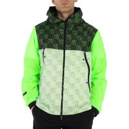 Mens Hiroyuki Hooded Windbreak Jacket, Brand Size 3 (Large)