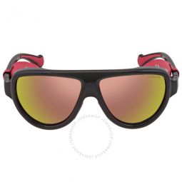 Pink Mirror Sport Unisex Sunglasses