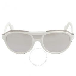 Silver Pilot Unisex Sunglasses