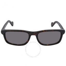 Smoke Mirror Square Mens Sunglasses