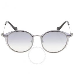 Smoke Oval Unisex Sunglasses