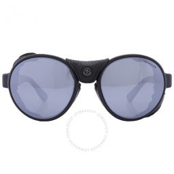 Steradian Polarized Smoke Oval Unisex Sunglasses