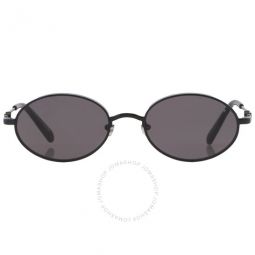 Tatou Smoke Oval Unisex Sunglasses