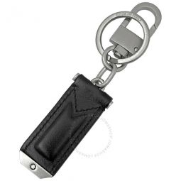 Meisterstuck Urban Key Fob Black Leather Keyring