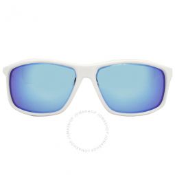 Blue Mirror Sport Mens Sunglasses