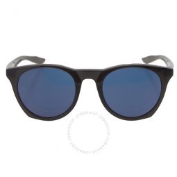 Blue Round Mens Sunglasses 1