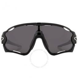 Jawbreaker Prizm Black Mirrored Shield Unisex Sunglasses