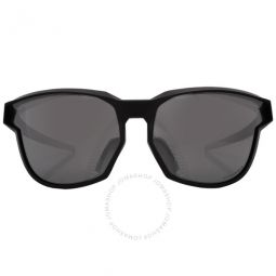 Kaast Prizm Black Oval Mens Sunglasses