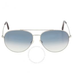 Airdale Chrome Sapphire Photochromic Pilot Unisex Sunglasses