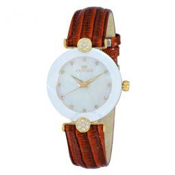 ON8776MOP White Dial Ladies Watch