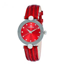ON8776S Red Dial Ladies Watch