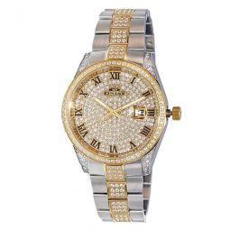 ONZ3880 Crystal Gold-tone Dial Mens Watch