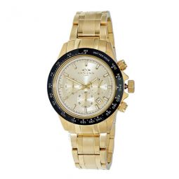 ONZ6612 Chronograph Tachymeter Gold-tone Dial Mens Watch