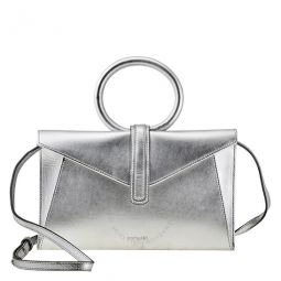 Open Box - Ladies Satchel bag Silver Valery Mini