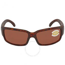 Open Box - CABALLITO Polarized Copper Polycarbonate Mens Sunglasses