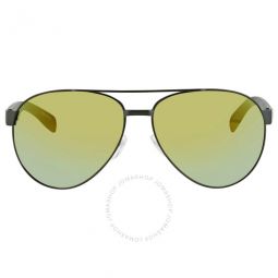 Open Box - Green Pilot Unisex Sunglasses