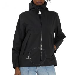 Open Box - Ladies Black Villers Windbreaker Jacket, Brand Size 3 (Large)