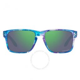 Open Box - Kids Holbrook Xs Prizm Jade Square Sunglasses OJ9007 1453