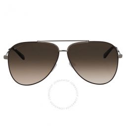 Open Box - SF131S Brown Pilot Unisex Sunglasses