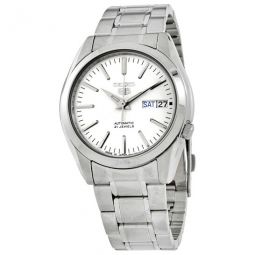 Open Box - 5 Automatic White Dial Mens Watch