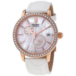 Contemporary Automatic Crystal Ladies Watch
