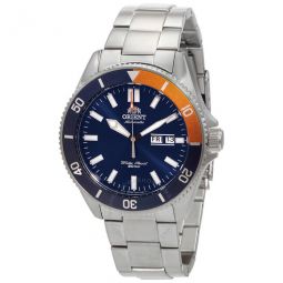 Kanno Automatic Blue Dial Mens Watch