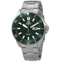 Kanno Automatic Green Dial Mens Watch