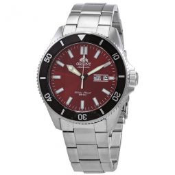 Kanno Automatic Red Dial Mens Watch