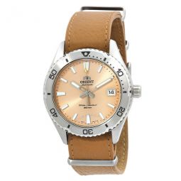 Sports Automatic Apricot Dial Mens Watch
