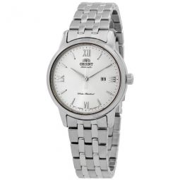 Symphony IV Automatic White Dial Ladies Watch