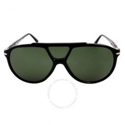 Green Pilot Mens Sunglasses