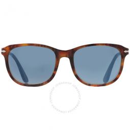 Light Blue Rectangular Unisex Sunglasses