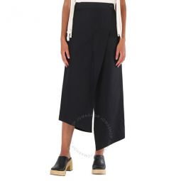 Ladies Black Rael Wrap Skirt, Brand Size 40 (US Size 6)