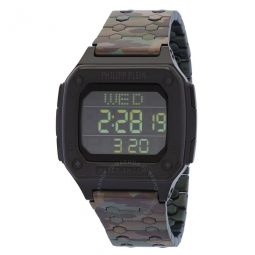 Hyper Shock Quartz Digital Black Dial Unisex Watch