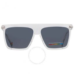Grey Square Mens Sunglasses PLD 6179/S 0900/C3 58