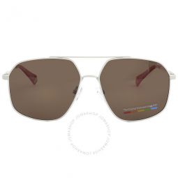 Polarized Bronze Pilot Unisex Sunglasses