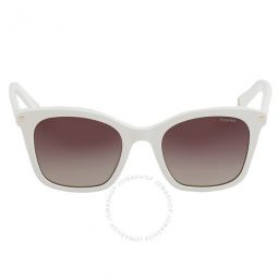 Polarized Brown Gradient Square Ladies Sunglasses