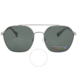 Polarized Green Pilot Unisex Sunglasses