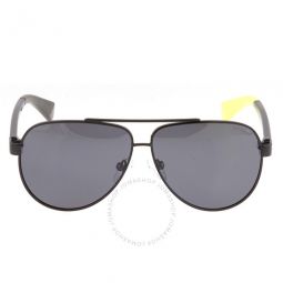 Polarized Grey Pilot Unisex Sunglasses