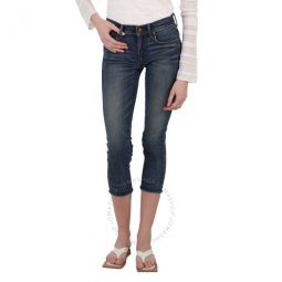 Ladies Cropped Skinny Jeans, Waist Size 26