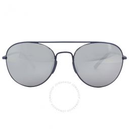 Mercury Silver Mirror Pilot Mens Sunglasses