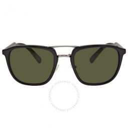 Green Round Mens Sunglasses