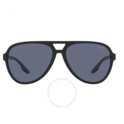 Blue Pilot Mens Sunglasses
