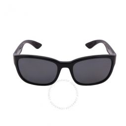 Polar Dark Gray Square Mens Sunglasses