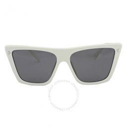 Polarized Dark Grey Butterfly Ladies Sunglasses