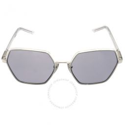 Polarized Dark Grey Square Ladies Sunglasses