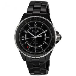J12 Black Black Dial Unisex Watch